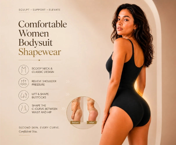 Womens Thong Shapewear Bodysuit